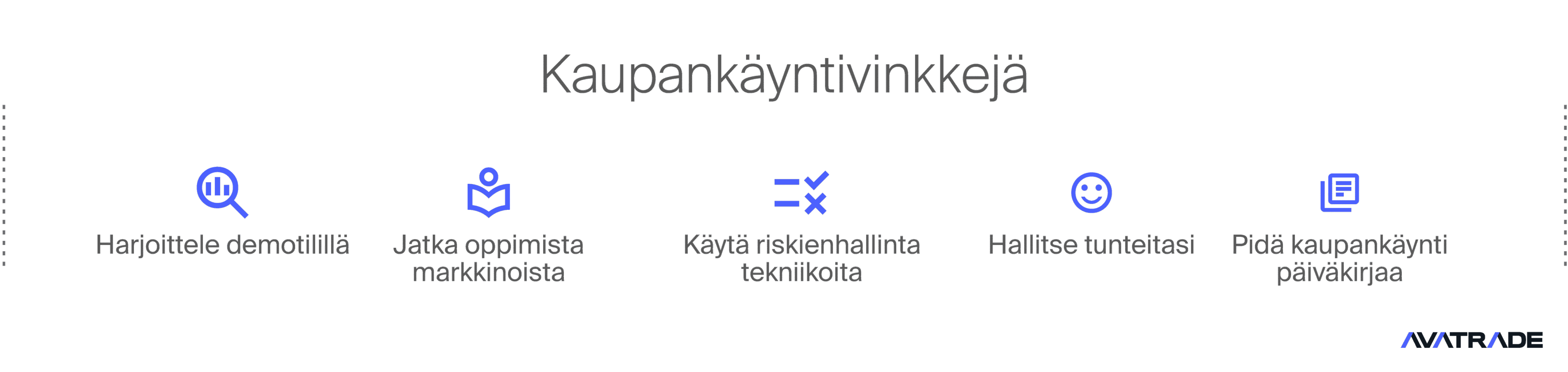 Kaupankäyntivinkkejä