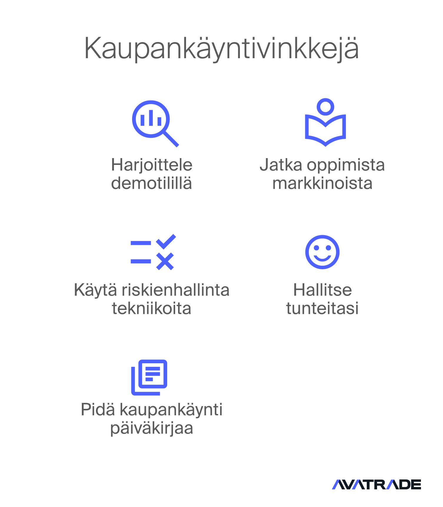 Kaupankäyntivinkkejä